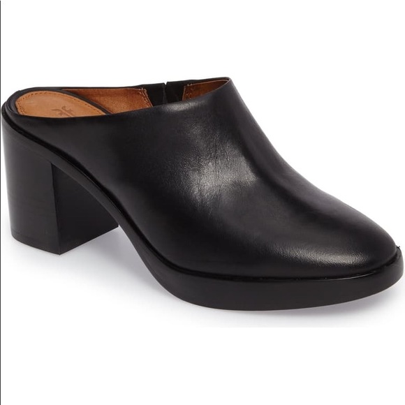 FRYE Joan Campus Platform Mule Size 9.5 - Picture 1 of 6